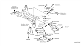Diagram for Nissan Trailing Arm - 551A0-1JA0B