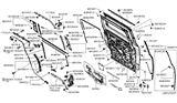 Diagram for Nissan Pulsar NX Body Mount Hole Plug - 64891-W5000