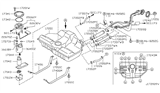 Diagram for Nissan Maxima Fuel Tank - 17202-5Y700