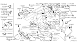 Diagram for Nissan Xterra Vapor Pressure Sensor - 22365-9E010