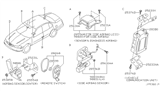 Diagram for Nissan Maxima Transmitter - 28268-5Y701