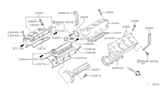 Diagram for Nissan Murano Cylinder Head - 11090-8J100