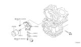 Diagram for Nissan Maxima Oil Pump - 15010-31U01