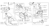 Diagram for 2002 Nissan Sentra Mass Air Flow Sensor - 22680-AD200
