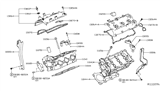 Diagram for Nissan Maxima Valve Cover Gasket - 13270-9UE0B