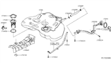 Diagram for Nissan Altima Fuel Tank - 17202-9DE0A
