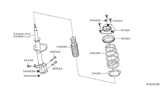 Diagram for Nissan Maxima Coil Springs - 54010-ZY80A