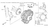 Diagram for 2011 Nissan Maxima Transmission Assembly - 31020-1XE3E