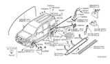 Diagram for Nissan Hardbody Pickup (D21) Body Mount Hole Plug - 01658-00541