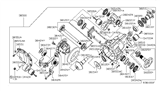 Diagram for Nissan CV Joint Companion Flange - 38210-8S11B
