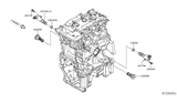 Diagram for 2014 Nissan Versa Note Oil Filter - 15200-3AA1A