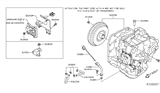 Diagram for 2016 Nissan Versa Transmission Assembly - 31020-X425A
