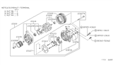 Diagram for Nissan Stanza Alternator Pulley - 23150-D4410