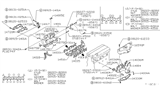 Diagram for 1988 Nissan Sentra Intake Manifold Gasket - 14035-84A00