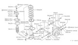 Diagram for Nissan Sentra Wheel Bearing Dust Cap - 55327-50A00
