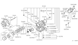 Diagram for Nissan Pathfinder Torque Converter - 31100-44X05