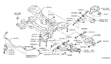 Diagram for Nissan Armada Trailing Arm - 55502-1LA0C