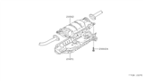 Diagram for Nissan Axxess Catalytic Converter - 20802-43E27