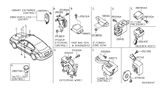 Diagram for Nissan Body Control Module - 284B1-JA03B