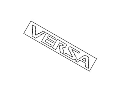 Nissan Versa Emblem - 90892-3BA0A