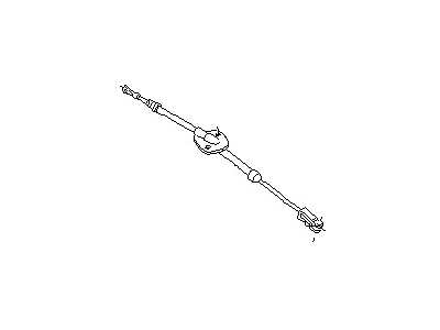Nissan Stanza Parking Brake Cable - 36402-D0100