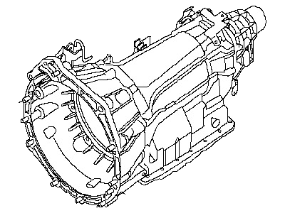 2012 Nissan Pathfinder Transmission Assembly - 31020-61X4A