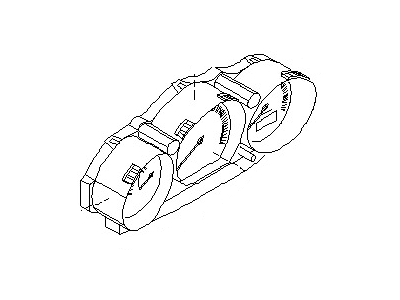 Nissan Speedometer - 24820-EV00C