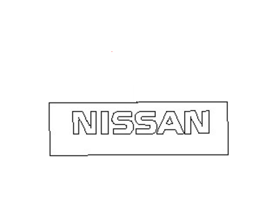 Nissan 240SX Emblem - 99099-35F00