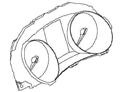 Nissan Leaf Tachometer - 24810-5SA0B