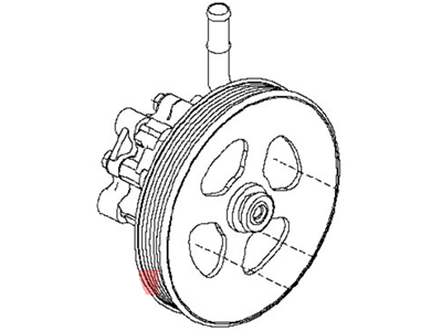 Nissan Power Steering Pump - 49110-EZ30C