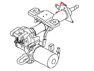 Nissan Steering Column - 48820-3LM0A