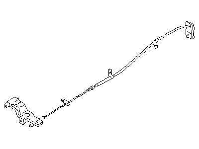 1987 Nissan 200SX Parking Brake Cable - 36402-01F00