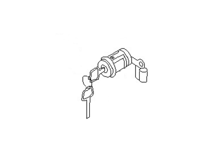 Nissan Maxima Door Lock Cylinder - H0600-41U05