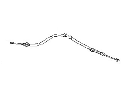 1987 Nissan Sentra Parking Brake Cable - 36451-60A00