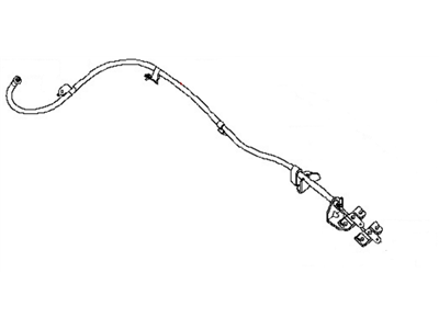 Nissan Maxima Parking Brake Cable - 36402-3TA0A