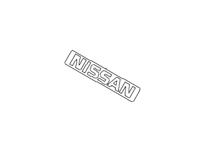 Nissan 300ZX Emblem - 90886-01P00
