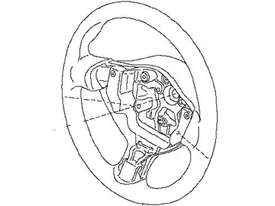 2011 Nissan 370Z Steering Wheel - 48430-1EA0A
