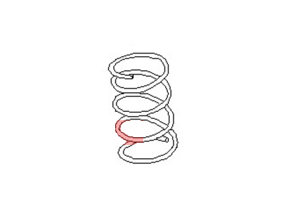 Nissan 240SX Coil Springs - 54010-59F01