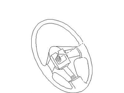 1996 Nissan 300ZX Steering Wheel - 48430-45P00