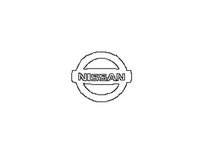 2019 Nissan Leaf Emblem - 90896-5RB0D