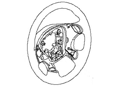 Nissan Steering Wheel - 48430-9PJ2A
