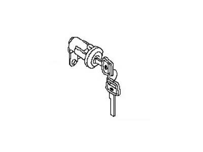2013 Nissan NV Door Lock Cylinder - H2600-1PA0A