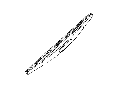 2022 Nissan Leaf Wiper Blade - 28790-5SA0A