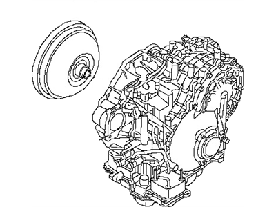 2015 Nissan Rogue Transmission Assembly - 31020-3UX3D