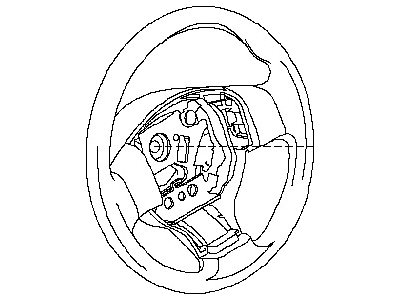 Nissan Versa Steering Wheel - 48430-EM36B