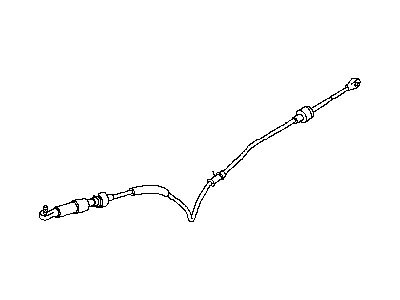 Nissan Versa Shift Cable - 34935-ZW80A