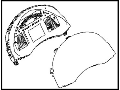 Nissan Leaf Tachometer - 24810-3NF0B