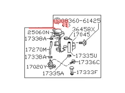 Nissan 17040-59G05 Fuel Pump Assembly