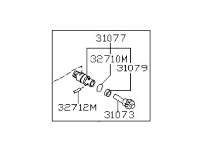 Nissan Stanza Speed Sensor - 32702-04E30