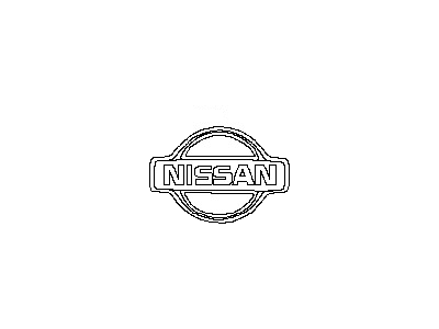 Nissan GT-R Emblem - 84890-JF60A